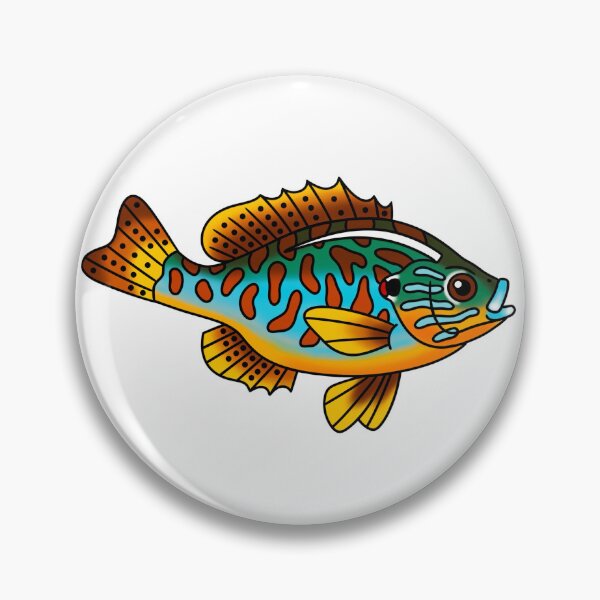 Item preview, Pumpkinseed sunfish  designed and sold by NicoleHarvey.