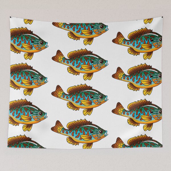 Item preview, Pumpkinseed sunfish  designed and sold by NicoleHarvey.