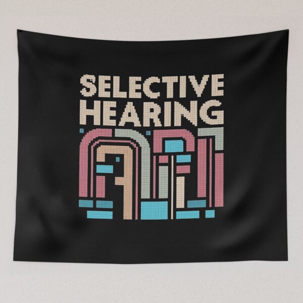 Item preview, Selective Hearing Pixel Art designed and sold by Pawel Oska.