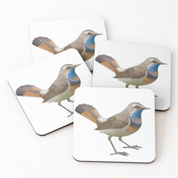 Item preview, Blue throat, Blue Bird, Red Bird designed and sold by AtrixArt.