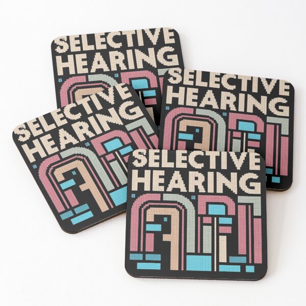Item preview, Selective Hearing Pixel Art designed and sold by Pawel Oska.