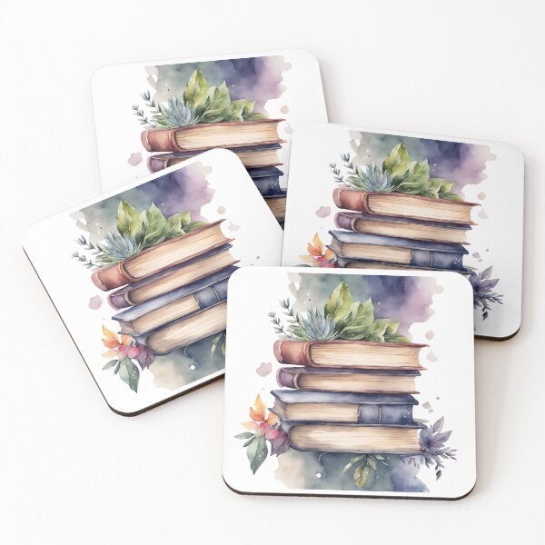 Item preview, Watercolor style botanical Books designed and sold by Lina Khaled.