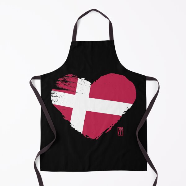 Item preview, I love my country. I love Denmark. I am a patriot. In my heart, there is always the flag of Denmark designed and sold by ArtProjectShop.
