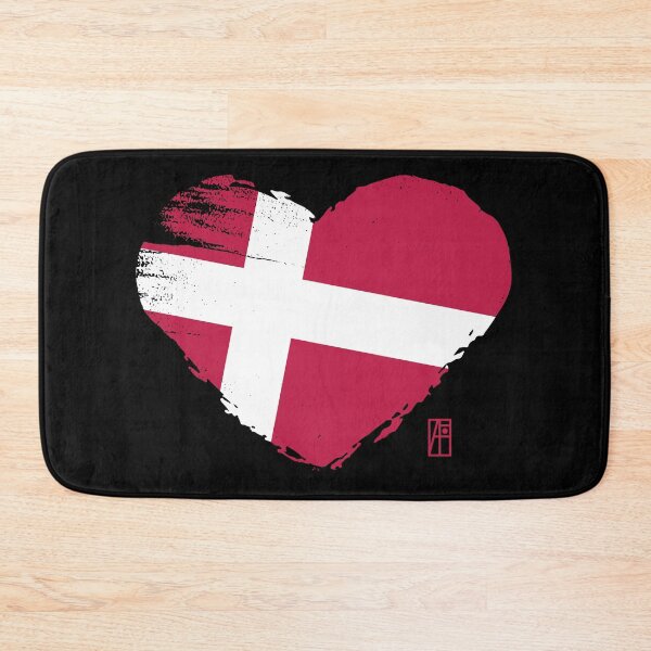 Item preview, I love my country. I love Denmark. I am a patriot. In my heart, there is always the flag of Denmark designed and sold by ArtProjectShop.
