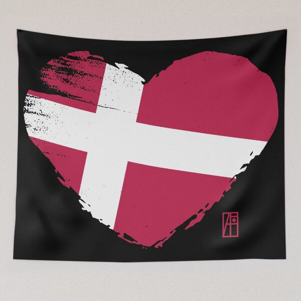 Item preview, I love my country. I love Denmark. I am a patriot. In my heart, there is always the flag of Denmark designed and sold by ArtProjectShop.