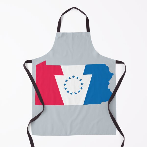 Item preview, Philly Basketball Keystone Flag Map designed and sold by Tara Stark.