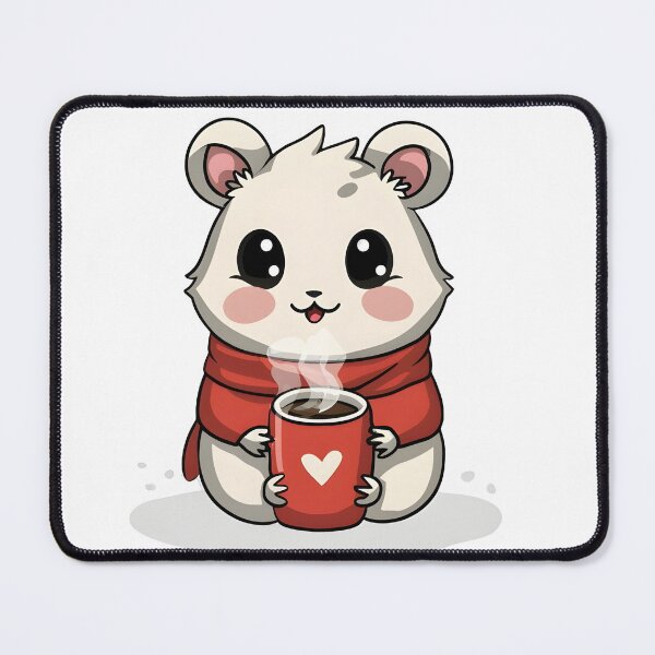 Item preview, Hamster drinking hot chocolate designed and sold by r105.