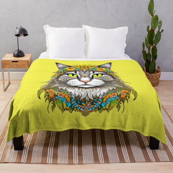 Item preview, Hippie Cat designed and sold by DadDrivenDesign.