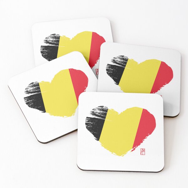 Item preview, I love my country. I love Belgium. I am a patriot. In my heart, there is always the flag of Belgium. designed and sold by ArtProjectShop.