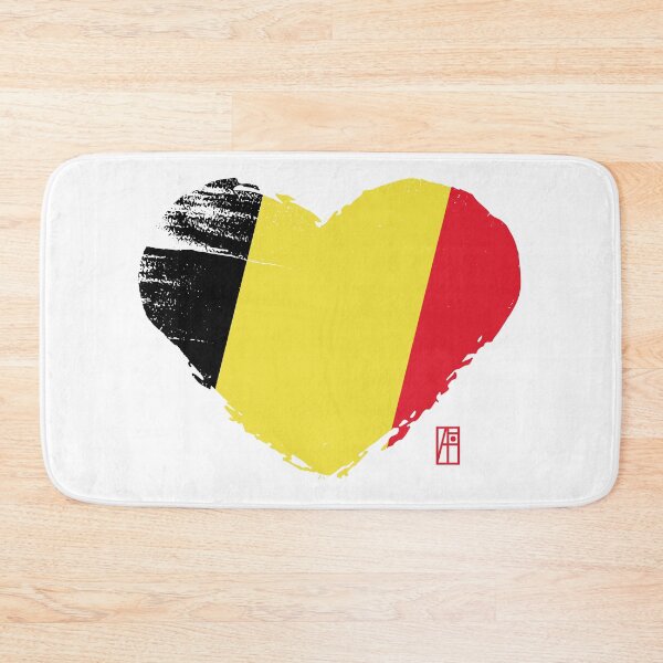 Item preview, I love my country. I love Belgium. I am a patriot. In my heart, there is always the flag of Belgium. designed and sold by ArtProjectShop.