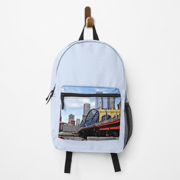 Item preview, Pittsburgh PA - Train By Smithfield St Bridge designed and sold by Susan Savad.