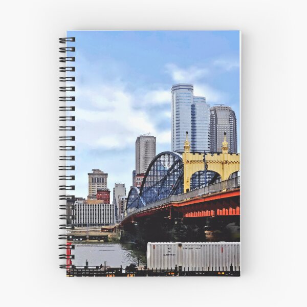 Item preview, Pittsburgh PA - Train By Smithfield St Bridge designed and sold by Susan Savad.