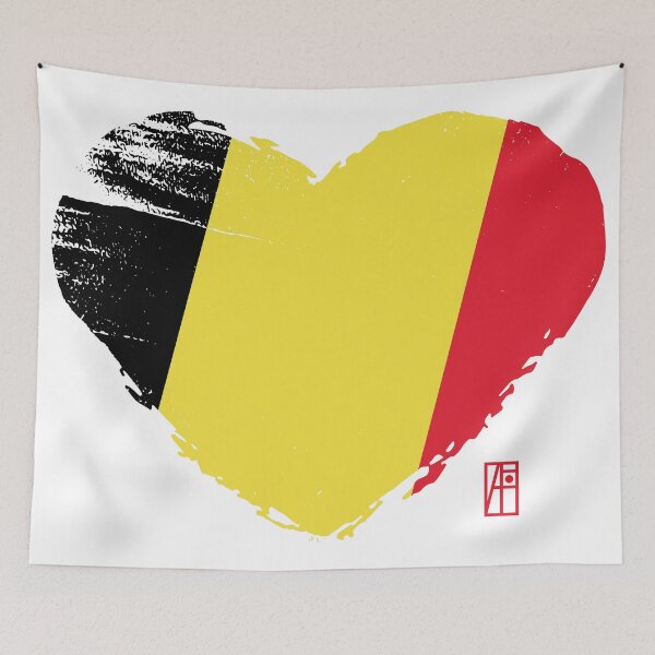 Item preview, I love my country. I love Belgium. I am a patriot. In my heart, there is always the flag of Belgium. designed and sold by ArtProjectShop.