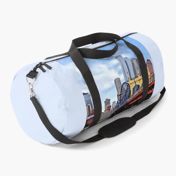 Item preview, Pittsburgh PA - Train By Smithfield St Bridge designed and sold by Susan Savad.