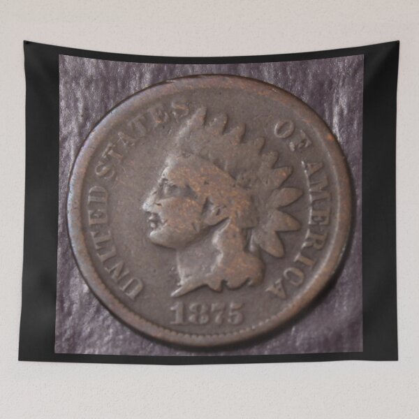 Item preview, 1875 Indian Cent Good One Penny designed and sold by coinsxcrochet.