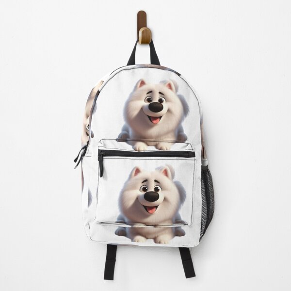 Item preview, Cute and happy Samoyed puppy dog designed and sold by clearviewstock.