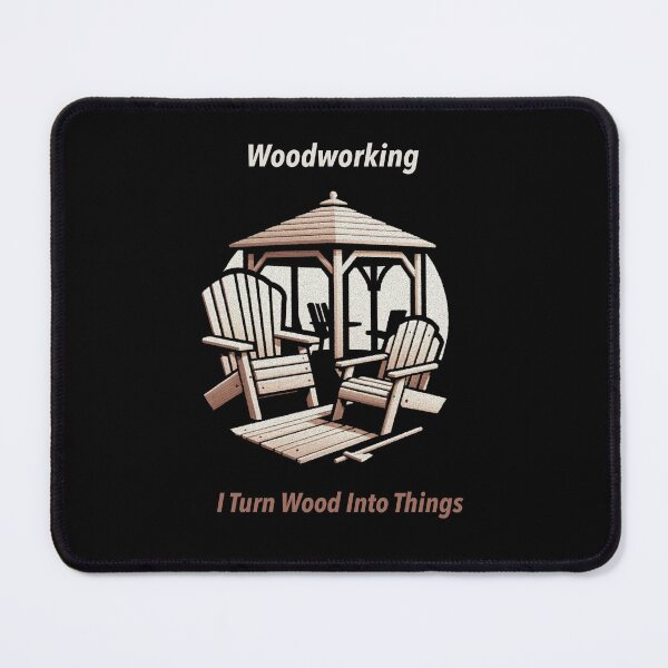 Item preview, Woodworking, I Turn Wood Into Things designed and sold by ZapTeesDesign.
