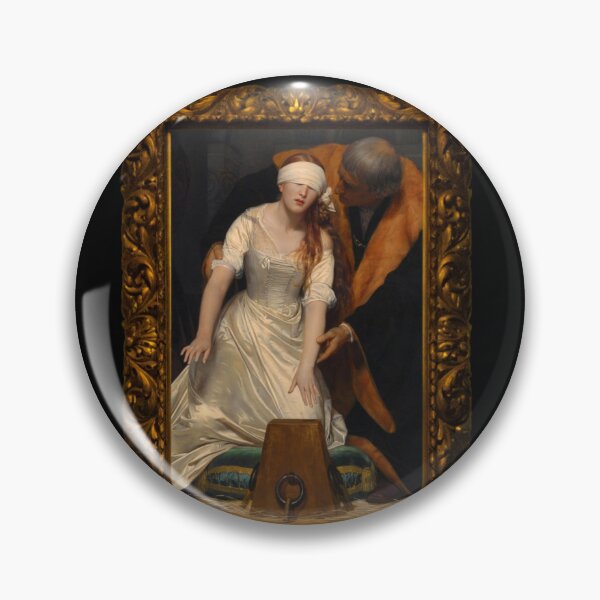 Item preview, Art History Painting - "Lady Jane Grey" by Delaroche (1833 - Framed) designed and sold by Luna Pendleton.