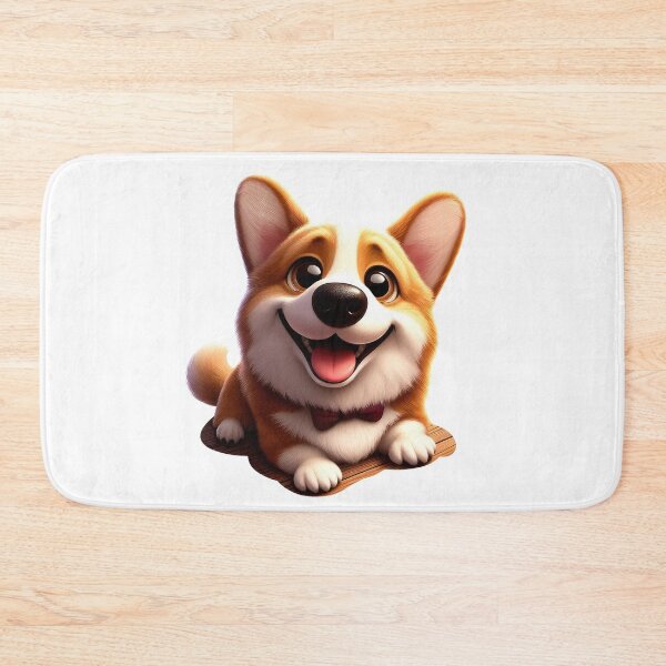 Item preview, Cute and happy Corgi puppy dog  designed and sold by clearviewstock.