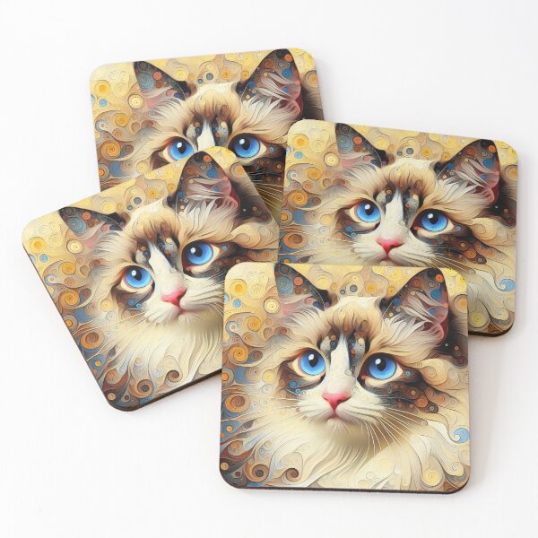 Item preview, Birman Tapestry: Artistic Whispers designed and sold by BastKittyStore.