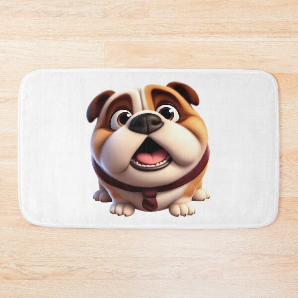 Item preview, Cute and happy Bulldog puppy dog  designed and sold by clearviewstock.