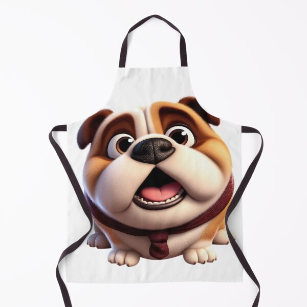 Item preview, Cute and happy Bulldog puppy dog designed and sold by clearviewstock.