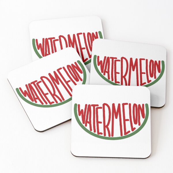 Item preview, Watermelon typography designed and sold by SophieStickers0.