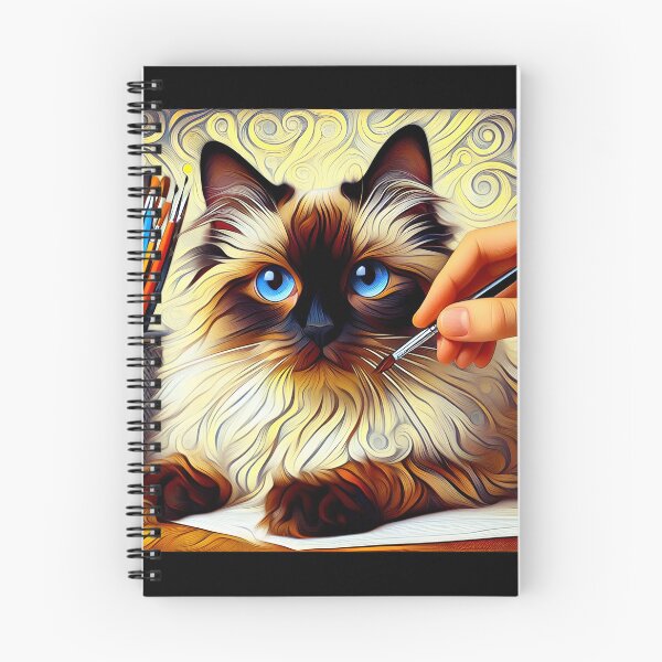 Item preview, Birman Serenity: Artistic Reverie designed and sold by BastKittyStore.