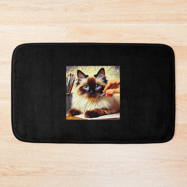 Item preview, Birman Serenity: Artistic Reverie designed and sold by BastKittyStore.