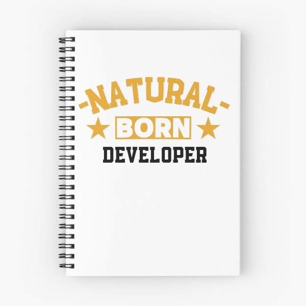 Item preview,  Natural Born Developer - Funny Gift for Developer S4G designed and sold by eeternalrestt.