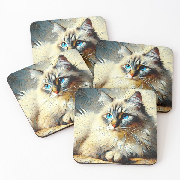 Item preview, Birman Dreamscape: Artistic Harmony designed and sold by BastKittyStore.