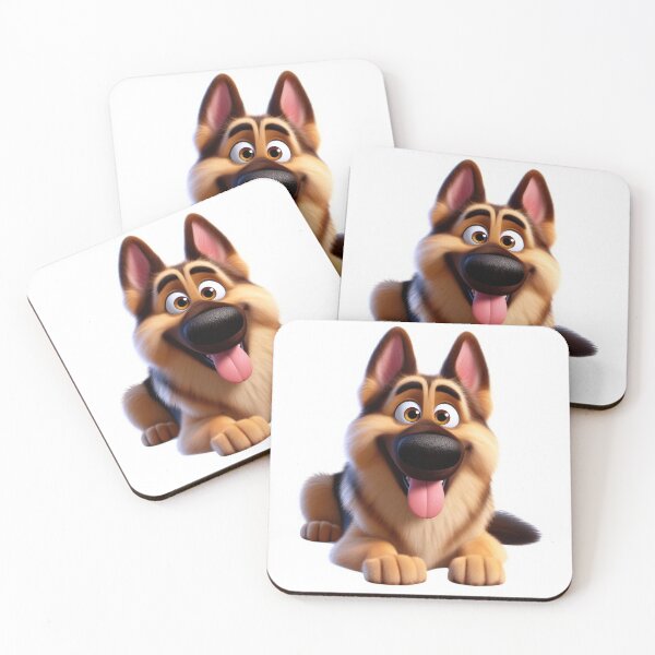 Item preview, Cute and happy German Shephard puppy dog  designed and sold by clearviewstock.
