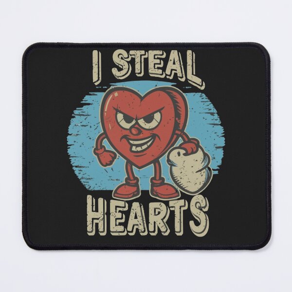 Item preview, I Steal Hearts, Heart Thief, Valentines Day designed and sold by Krieghorn.