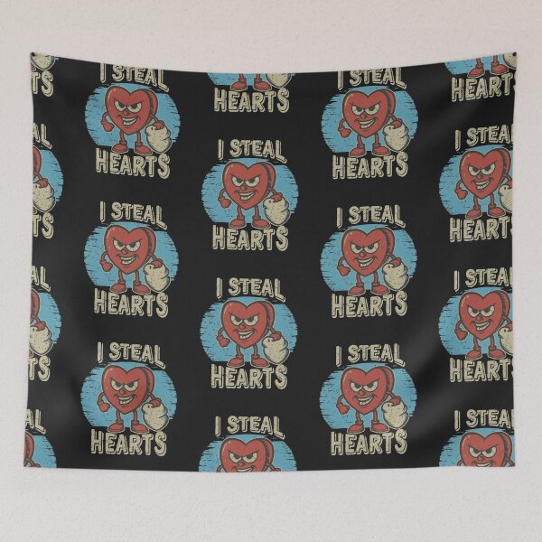 Item preview, I Steal Hearts, Heart Thief, Valentines Day designed and sold by Krieghorn.