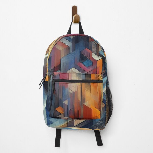 Item preview, Abstract Geometric oil Painting designed and sold by NostosArt.