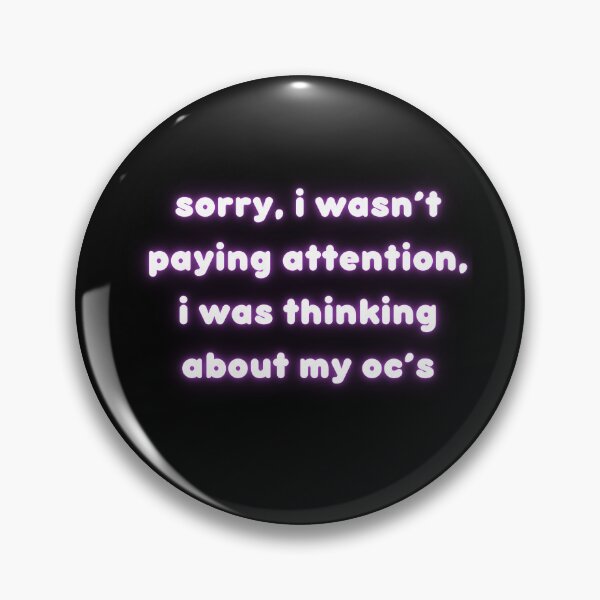 Item preview, Thinking about OC's designed and sold by LaurensAnatomy.