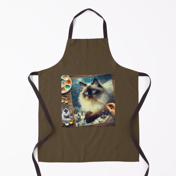 Item preview, Birman Elegance: Artistic Whispers designed and sold by BastKittyStore.