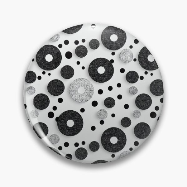 Item preview, diseño circular en blanco y negro designed and sold by CharlieMay81.