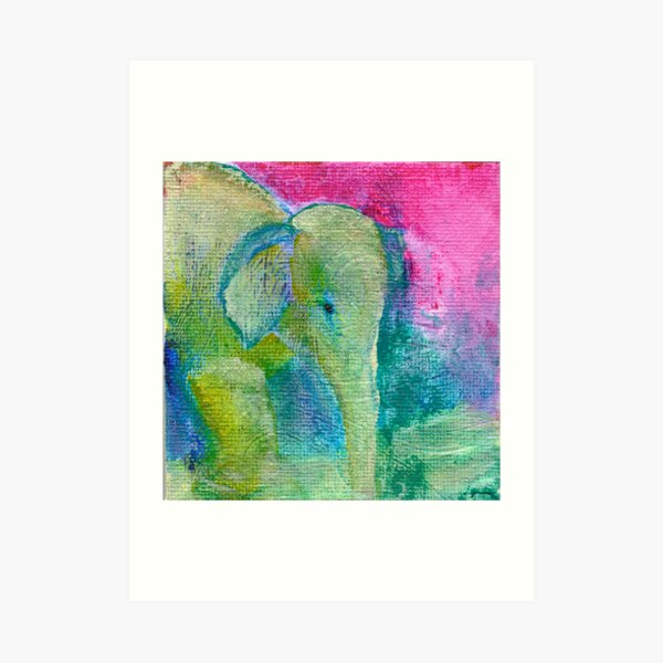 At the Watering Hole Art Print