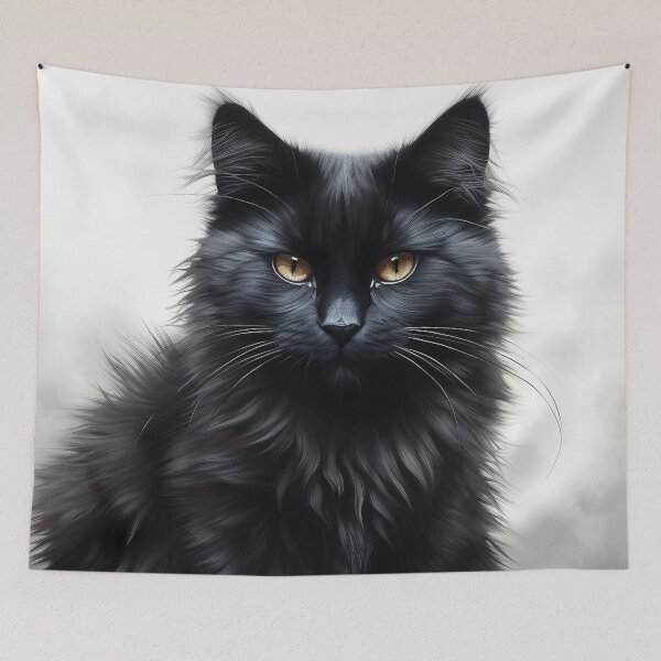 Item preview, The magic of the black cat designed and sold by Bettina  Kienitz.
