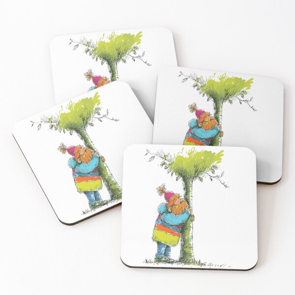 Item preview,  Embrace Nature: Earth Day 2024 Tree Hugger Illustration designed and sold by Abystoic.