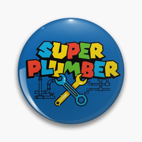 Item preview, Super Plumber Hero Design designed and sold by Sir Meow Meow.