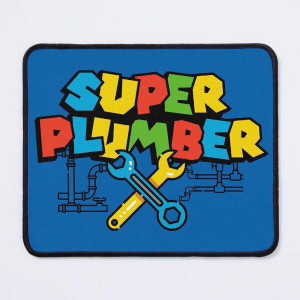 Item preview, Super Plumber Hero Design designed and sold by Sir Meow Meow.