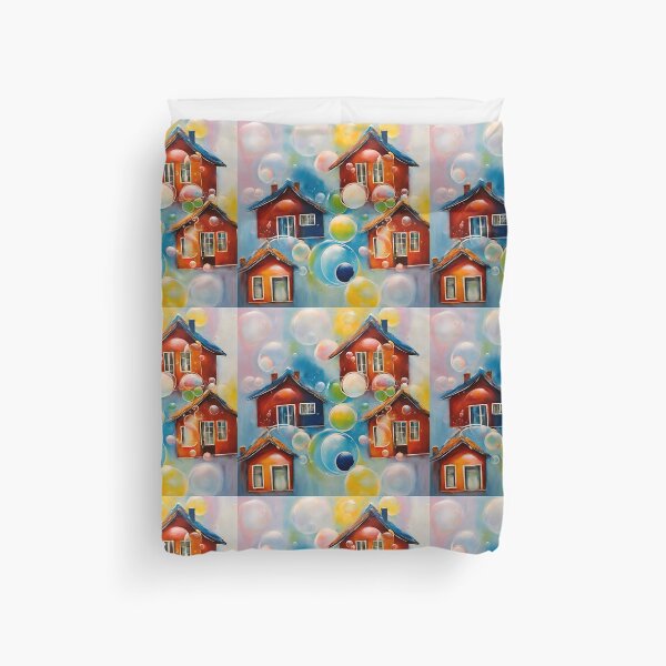 Item preview, Comic book project 4 houses and multicolored bubble designed and sold by janjacbu.