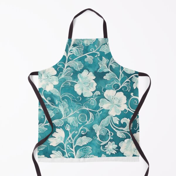 Item preview, Retro Teal Batik Pattern 2 - Vintage Design designed and sold by HausKatz.