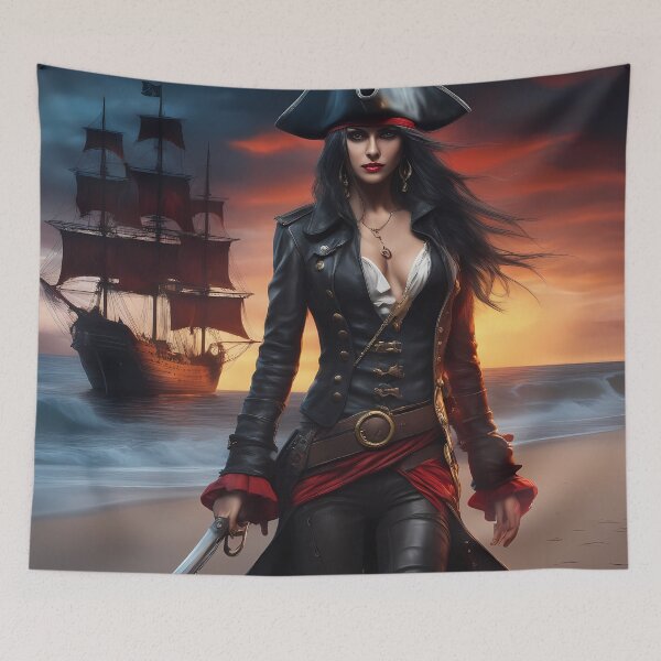 Item preview, Virtual Legend: Female Pirate in the Digital Century designed and sold by Artedig.