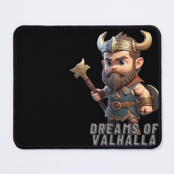 Item preview, "Valor Unleashed: Viking Champion's Path to Valhalla" designed and sold by Lahate.