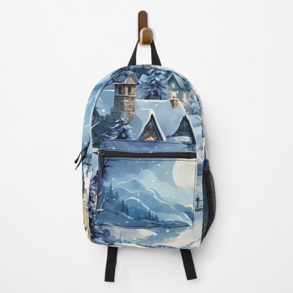 Item preview, Winter Landscapes In Impressionist Watercolor Style designed and sold by frequent-art.