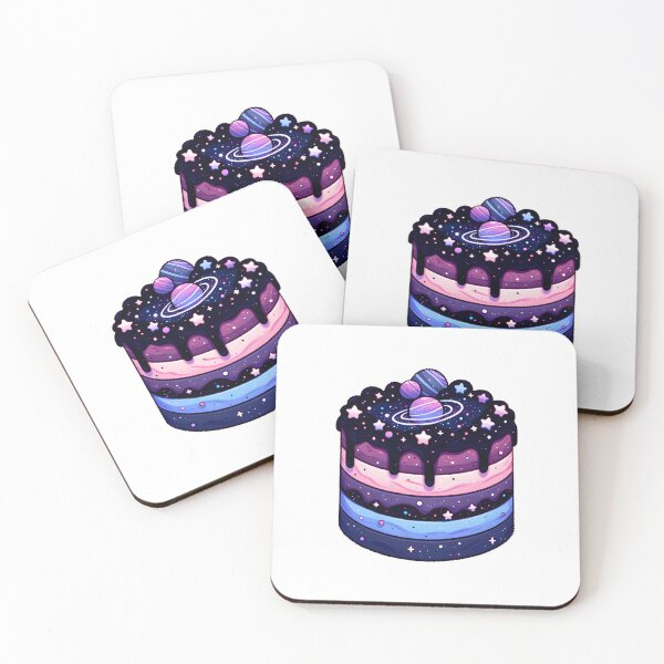 Item preview, Cosmic Celebration Layered Galaxy Cake designed and sold by UmbrellaStudio1.
