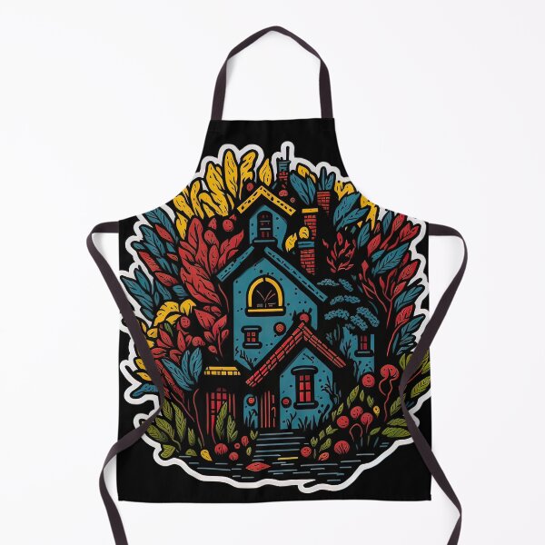 Item preview, colorful happy house designed and sold by FINCAN1.